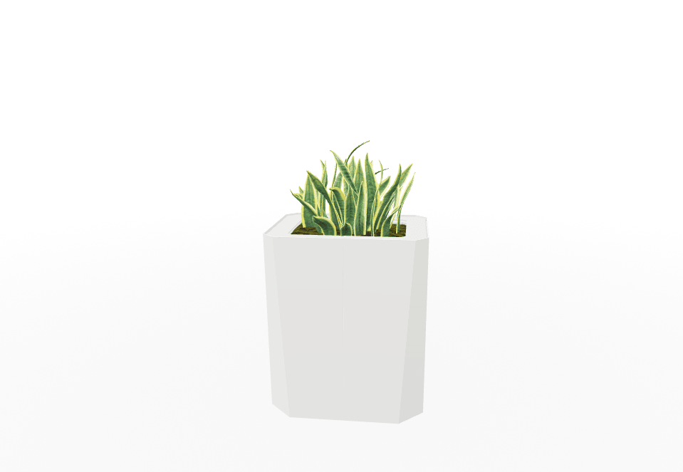 Magnuson KST - 1814L - M - PL Kastan Mid - Height Rectangular Steel Planter with Aluminum Top and Sealed Internal Liner (MAG - KST - 1814L - M - PL - XXX) - SchoolOutlet
