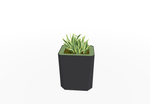 Magnuson KST - 1814L - M - PL Kastan Mid - Height Rectangular Steel Planter with Aluminum Top and Sealed Internal Liner (MAG - KST - 1814L - M - PL - XXX) - SchoolOutlet