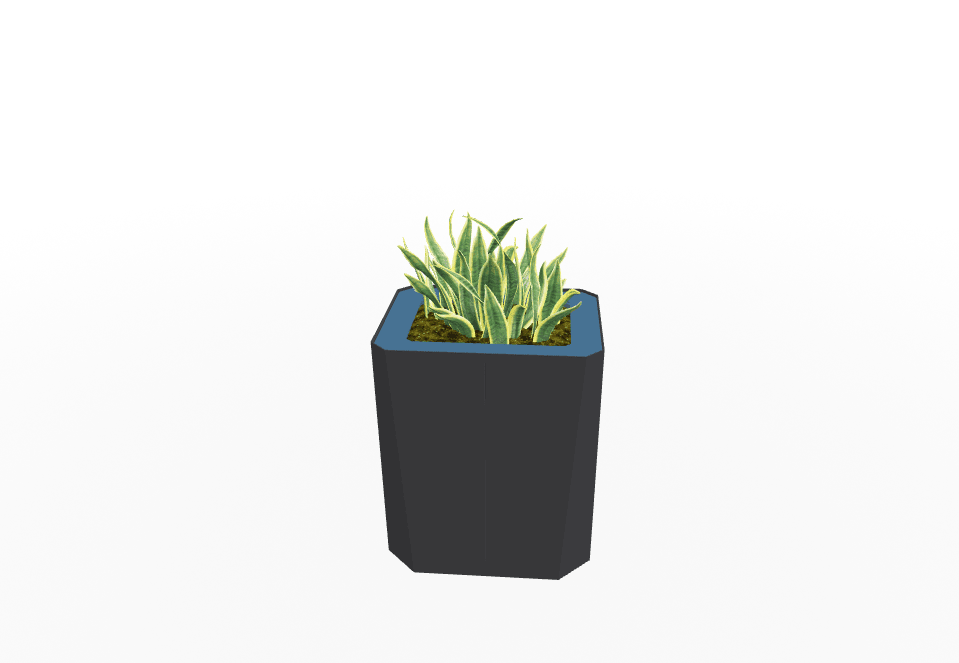Magnuson KST - 1814L - M - PL Kastan Mid - Height Rectangular Steel Planter with Aluminum Top and Sealed Internal Liner (MAG - KST - 1814L - M - PL - XXX) - SchoolOutlet