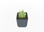 Magnuson KST - 1818L - M - PL Medium Kastan Square Painted Steel Planter with Aluminum Top and Sealed Internal Liner (MAG - KST - 1818L - M - PL - XXX) - SchoolOutlet