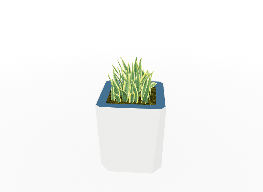 Magnuson KST - 1818L - M - PL Medium Kastan Square Painted Steel Planter with Aluminum Top and Sealed Internal Liner (MAG - KST - 1818L - M - PL - XXX) - SchoolOutlet