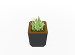 Magnuson KST - 1818L - M - PL Medium Kastan Square Painted Steel Planter with Aluminum Top and Sealed Internal Liner (MAG - KST - 1818L - M - PL - XXX) - SchoolOutlet