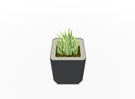 Magnuson KST - 1818L - M - PL Medium Kastan Square Painted Steel Planter with Aluminum Top and Sealed Internal Liner (MAG - KST - 1818L - M - PL - XXX) - SchoolOutlet
