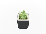 Magnuson KST - 1818L - M - PL Medium Kastan Square Painted Steel Planter with Aluminum Top and Sealed Internal Liner (MAG - KST - 1818L - M - PL - XXX) - SchoolOutlet