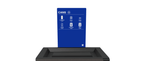 Magnuson L - SIGN - ADH - P Straight Steel Signage Holder with Permanent Adhesive Graphic for Valuta Laminate Units (MAG - L - SIGN - ADH - P - XXX) - SchoolOutlet