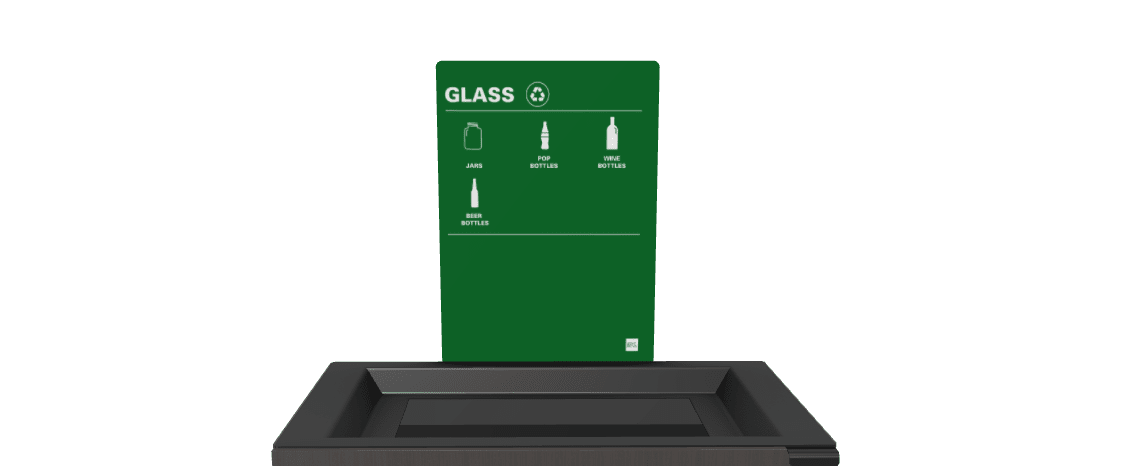 Magnuson L - SIGN - ADH - P Straight Steel Signage Holder with Permanent Adhesive Graphic for Valuta Laminate Units (MAG - L - SIGN - ADH - P - XXX) - SchoolOutlet