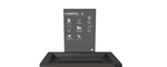 Magnuson L - SIGN - ADH - P Straight Steel Signage Holder with Permanent Adhesive Graphic for Valuta Laminate Units (MAG - L - SIGN - ADH - P - XXX) - SchoolOutlet