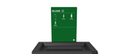 Magnuson L - SIGN - MAG - R Straight Steel Signage Holder with Removable Magnetic Graphic for Valuta Laminate Units (MAGL - SIGN - MAG - R - XXX) - SchoolOutlet