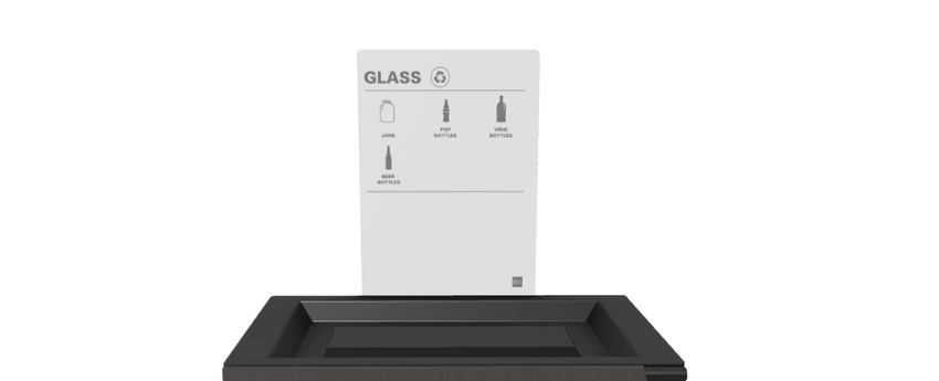 Magnuson L - SIGN - MAG - R Straight Steel Signage Holder with Removable Magnetic Graphic for Valuta Laminate Units (MAGL - SIGN - MAG - R - XXX) - SchoolOutlet