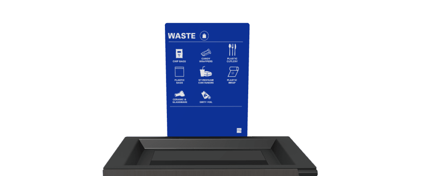 Magnuson L - SIGN - MAG - R Straight Steel Signage Holder with Removable Magnetic Graphic for Valuta Laminate Units (MAGL - SIGN - MAG - R - XXX) - SchoolOutlet