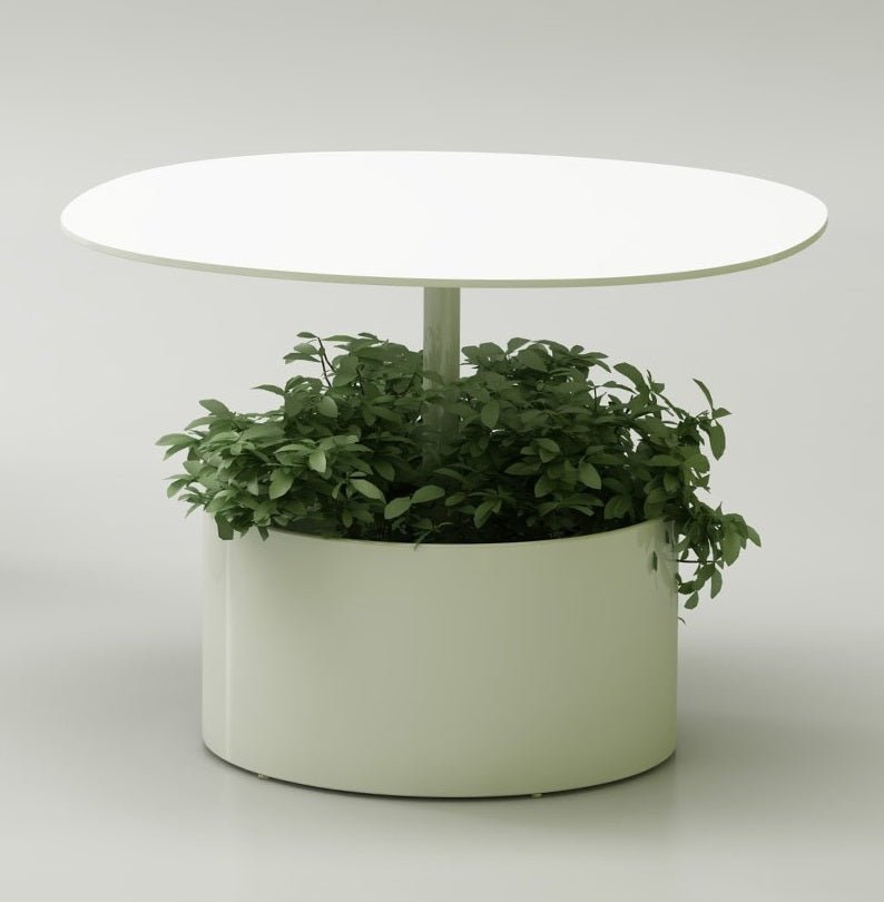 Magnuson Biophilic Architectural Pedestal Storage Table 27.625"W x 19.75"H (MAG - LAURA) - SchoolOutlet