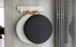Magnuson Painted Steel 3 - Hook Strip with Wood Backplate (MAG - NOMIS - 3) - SchoolOutlet