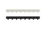 Magnuson Painted Steel 8 - Hook Strip with Wood Backplate (MAG - NOMIS - 8) - SchoolOutlet