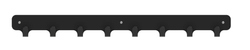 Magnuson Painted Steel 8-Hook Strip with Wood Backplate (MAG-NOMIS-8)
