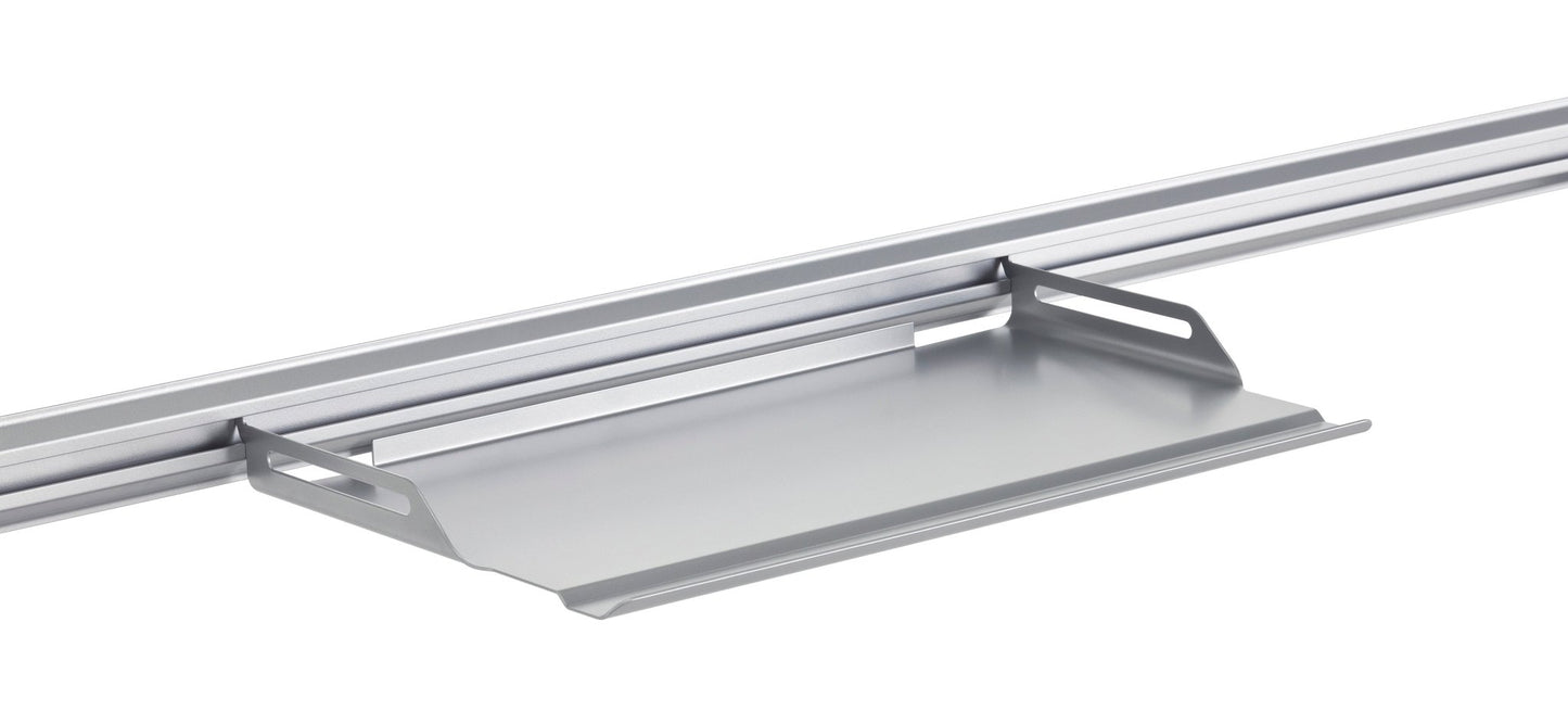 Magnuson NW - 40 Hanging Shelf with Integrated Pencil Tray for New Port and Sum Tool Rail Systems (MAG - NW - 40 - XXX) - SchoolOutlet