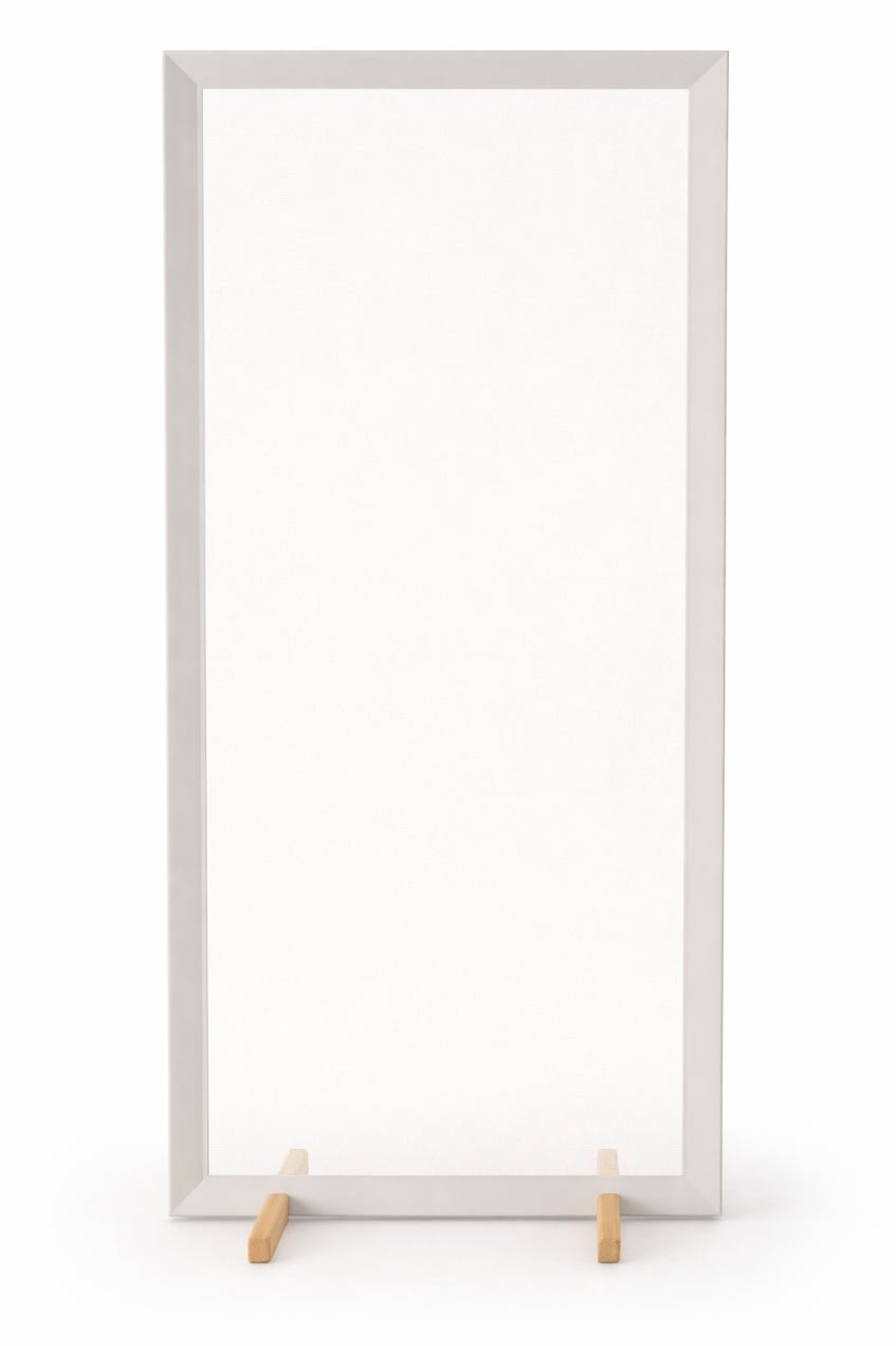 Magnuson Semi - Transparent Aluminum Mesh Partition - 37.375"W x 18"D x 70"H (MAG - PARBAN - L) - SchoolOutlet