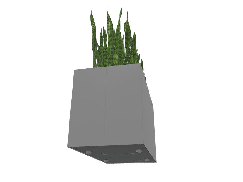 Magnuson Double - Compartment Wide Painted Steel Indoor Planter with Dual Removable Tops and Internal Liners (MAG - PIC - 2x30 - PL - PL - XXX) - SchoolOutlet