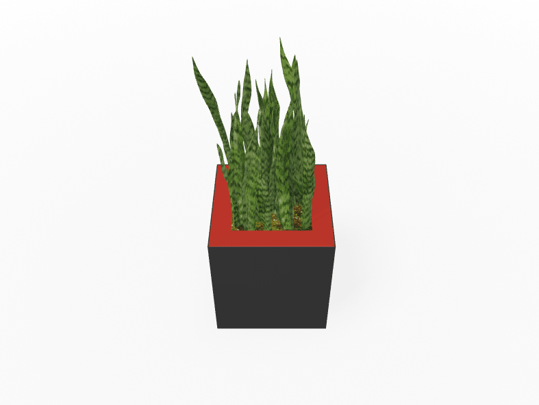 Magnuson Square Single - Compartment Painted Steel Indoor Planter with Removable Top and Internal Liner (MAG - PIC - 30 - PL - XXX) - SchoolOutlet