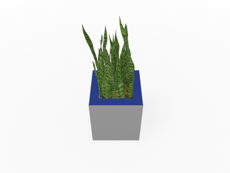 Magnuson Square Single - Compartment Painted Steel Indoor Planter with Removable Top and Internal Liner (MAG - PIC - 30 - PL - XXX) - SchoolOutlet
