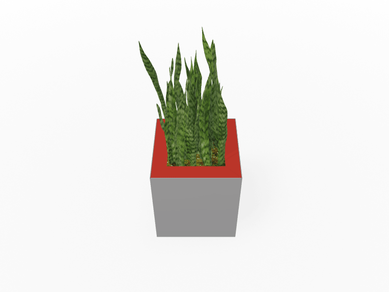 Magnuson Square Single - Compartment Painted Steel Indoor Planter with Removable Top and Internal Liner (MAG - PIC - 30 - PL - XXX) - SchoolOutlet