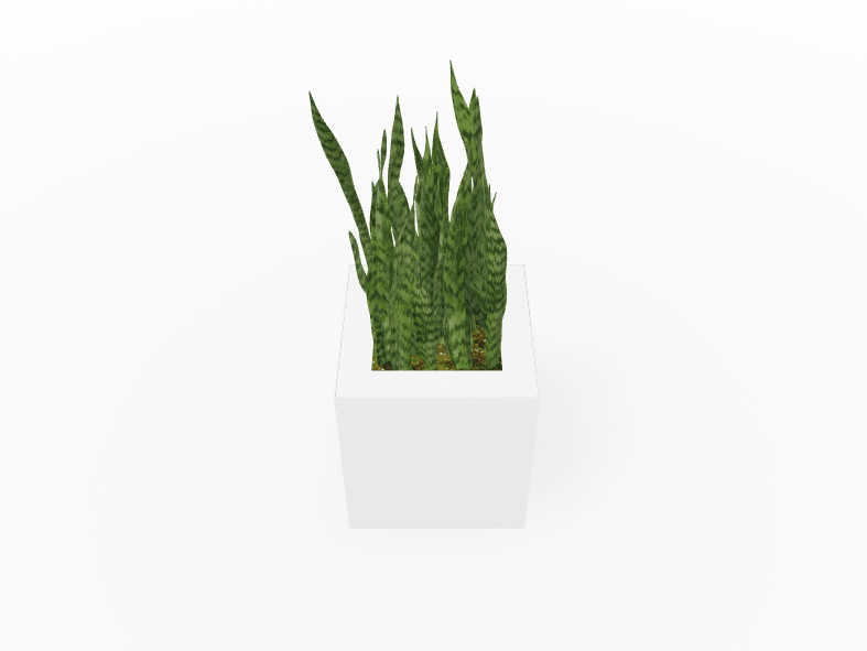 Magnuson Square Single - Compartment Painted Steel Indoor Planter with Removable Top and Internal Liner (MAG - PIC - 30 - PL - XXX) - SchoolOutlet