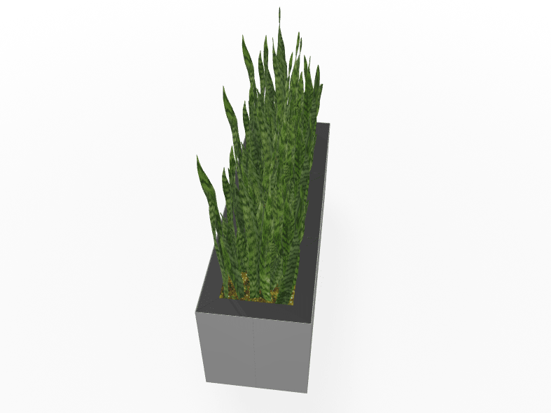 Magnuson Triple - Compartment Wide Painted Steel Indoor Planter with Three Removable Tops and Internal Liners (MAG - PIC - 3x30 - PL - PL - PL - XXX) - SchoolOutlet