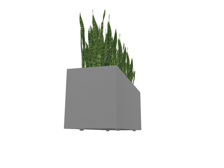 Magnuson Triple - Compartment Wide Painted Steel Indoor Planter with Three Removable Tops and Internal Liners (MAG - PIC - 3x30 - PL - PL - PL - XXX) - SchoolOutlet