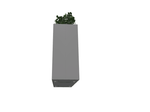 Magnuson Triple - Compartment Wide Painted Steel Indoor Planter with Three Removable Tops and Internal Liners (MAG - PIC - 3x60 - PL - PL - PL - XXX) - SchoolOutlet