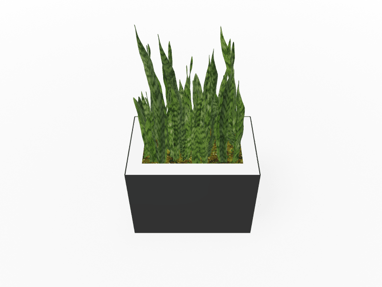 Magnuson Rectangular Single - Compartment Painted Steel Indoor Planter with Removable Top and Internal Liner (MAG - PIC - 45R - PL - XXX) - SchoolOutlet