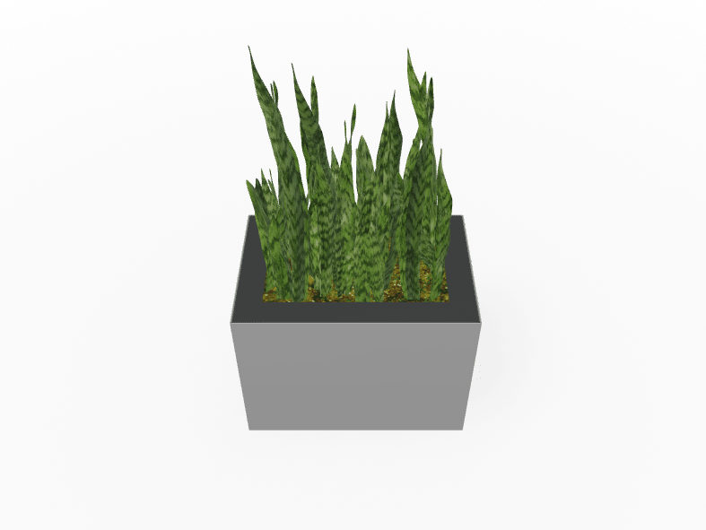 Magnuson Rectangular Single - Compartment Painted Steel Indoor Planter with Removable Top and Internal Liner (MAG - PIC - 45R - PL - XXX) - SchoolOutlet