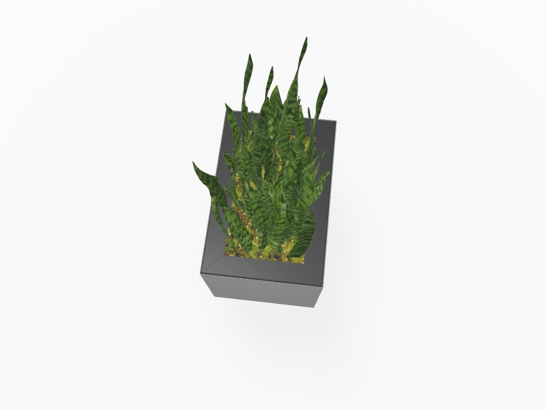 Magnuson Rectangular Single - Compartment Painted Steel Indoor Planter with Removable Top and Internal Liner (MAG - PIC - 45R - PL - XXX) - SchoolOutlet