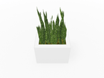 Magnuson Rectangular Single - Compartment Painted Steel Indoor Planter with Removable Top and Internal Liner (MAG - PIC - 45R - PL - XXX) - SchoolOutlet