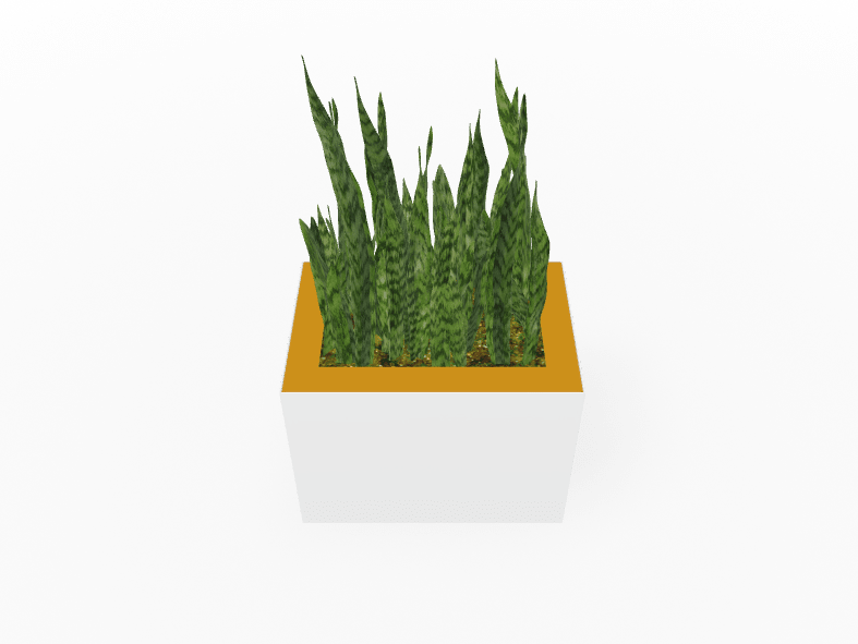 Magnuson Rectangular Single - Compartment Painted Steel Indoor Planter with Removable Top and Internal Liner (MAG - PIC - 45R - PL - XXX) - SchoolOutlet