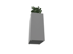 Magnuson Rectangular Single - Compartment Painted Steel Indoor Planter with Removable Top and Internal Liner (MAG - PIC - 90R - PL - XXX) - SchoolOutlet