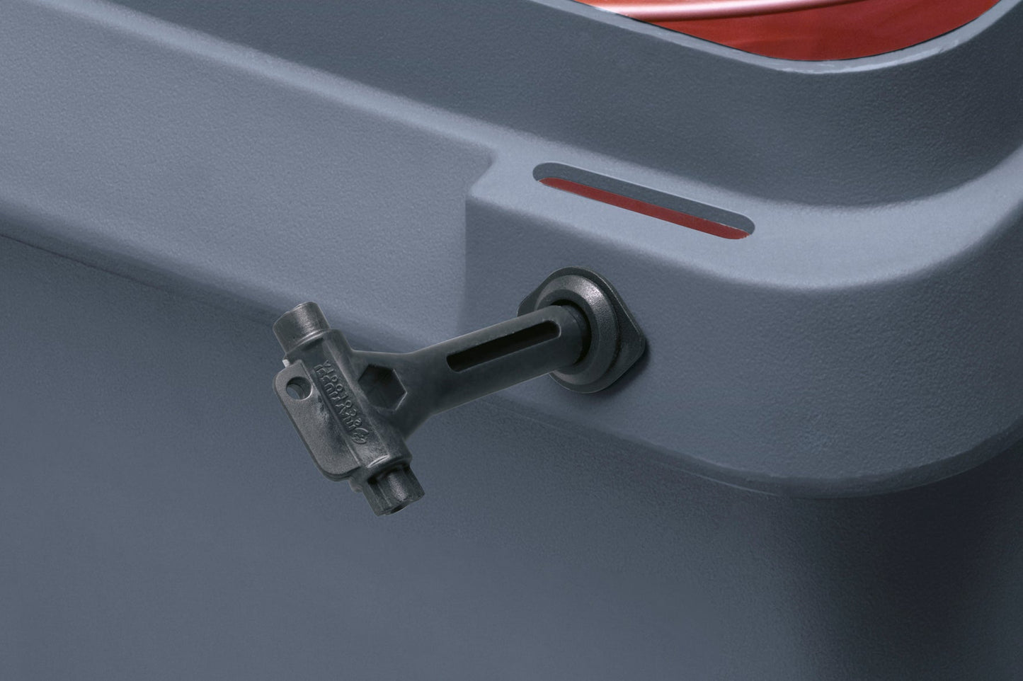 Magnuson RE - SQUARELOCK Security Locking Mechanism for RE - SQUARE Series 36 - Gallon Receptacles (RE - SQUARELOCK) - SchoolOutlet