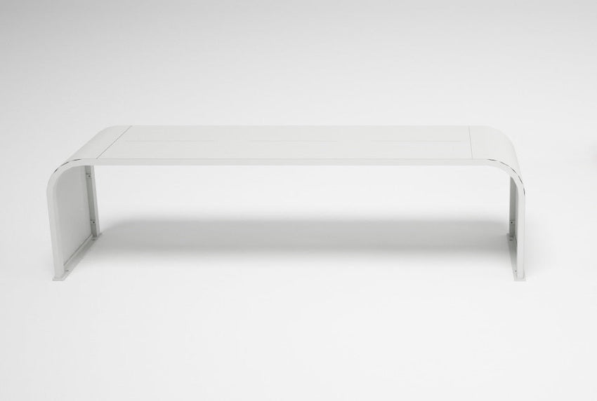 Magnuson RESPIT - 01 Modern Indoor Painted Steel Bench with Minimalist Linear Design (MAG - RESPIT - 01 - XXX) - SchoolOutlet