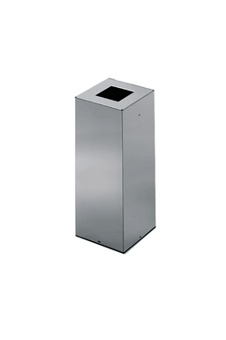 Magnuson RIGA-10 5.3-Gallon Stainless Steel Slim Waste Receptacle with Painted Top and Integrated Bag Ring (MAG-RIGA-10-XXX)