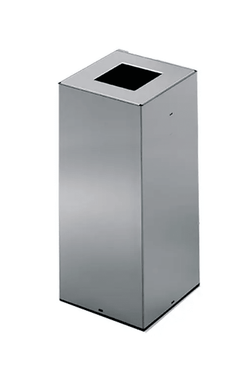 Magnuson RIGA-20 7.9-Gallon Stainless Steel Slim Waste Receptacle with Painted Top and Integrated Bag Ring (MAG-RIGA-20-XXX)