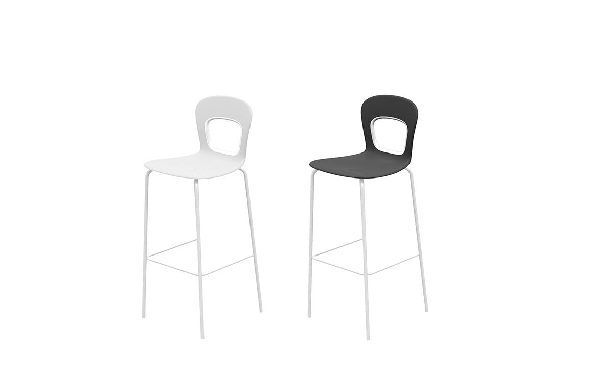 Magnuson Signature Breathable Backrest Stackable Bar Stool 47.6875"H (MAG - MAG - RIVISTA - STL) - SchoolOutlet