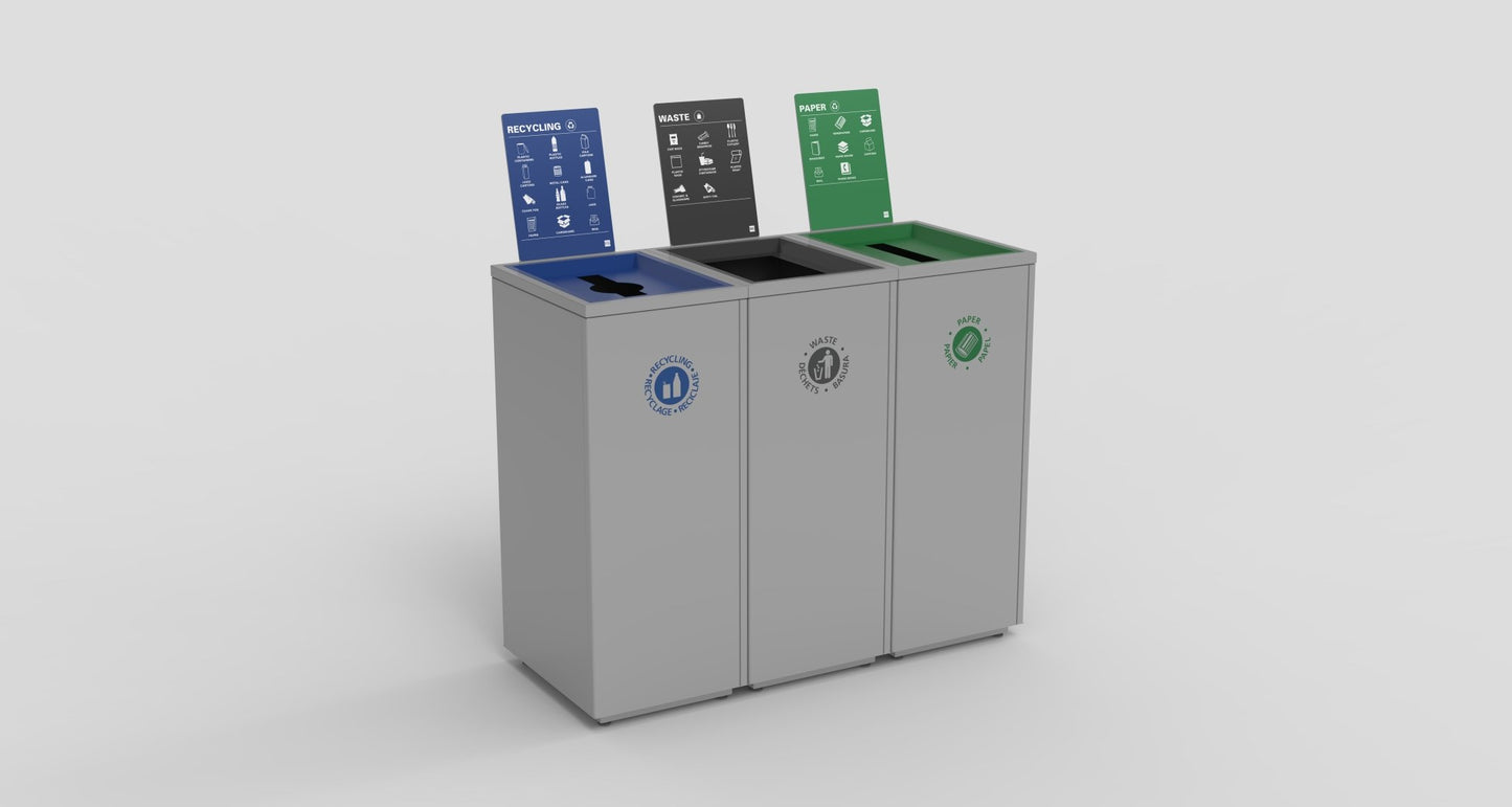 Magnuson SIGN - ACR Angled Steel and Acrylic Signage Holder for Valuta and Sotare Receptacles (MAG - SIGN - ACR) - SchoolOutlet