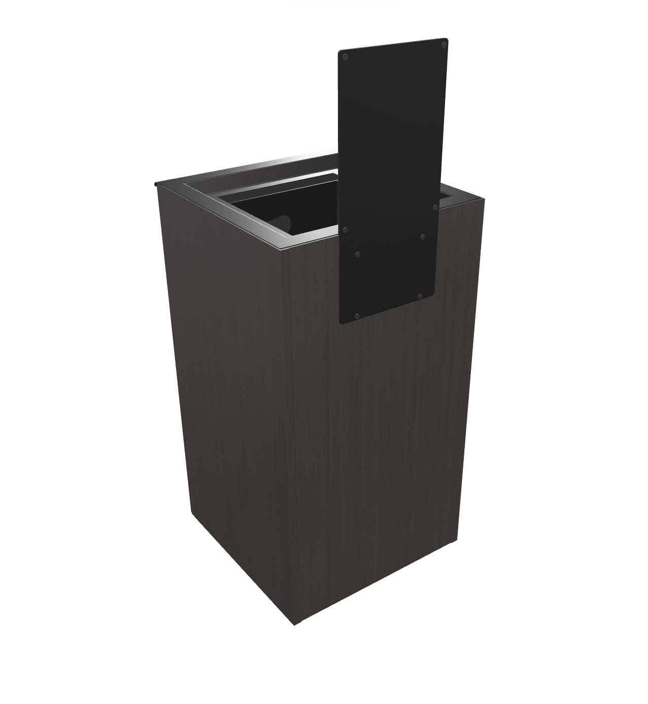Magnuson SIGN - ACR Angled Steel and Acrylic Signage Holder for Valuta and Sotare Receptacles (MAG - SIGN - ACR) - SchoolOutlet