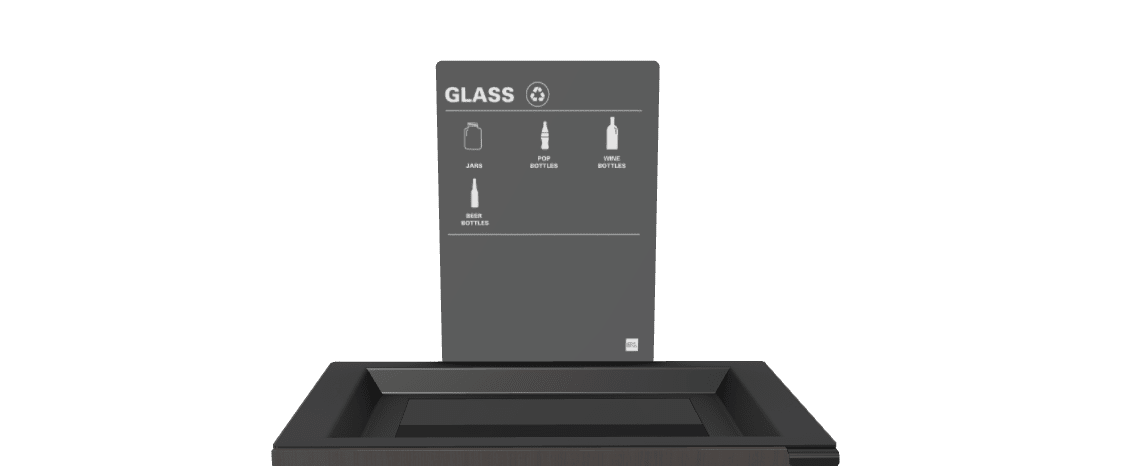 Magnuson SIGN - ADH - P Steel Signage Holder with Permanent Adhesive Graphic for Valuta and Sotare Units (MAG - SIGN - ADH - P - XXX) - SchoolOutlet