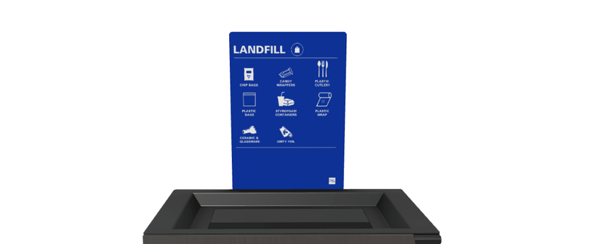 Magnuson SIGN - ADH - P Steel Signage Holder with Permanent Adhesive Graphic for Valuta and Sotare Units (MAG - SIGN - ADH - P - XXX) - SchoolOutlet