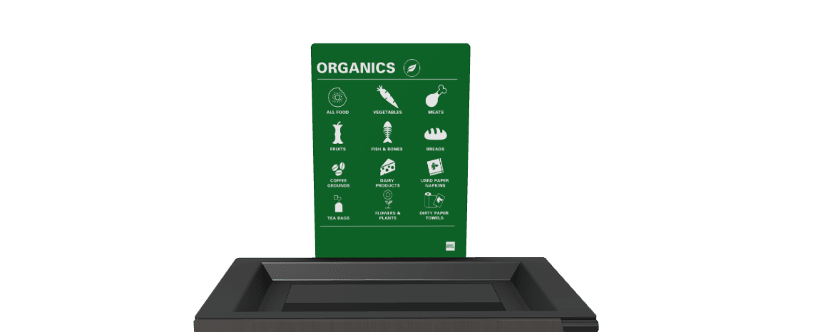 Magnuson SIGN - ADH - P Steel Signage Holder with Permanent Adhesive Graphic for Valuta and Sotare Units (MAG - SIGN - ADH - P - XXX) - SchoolOutlet
