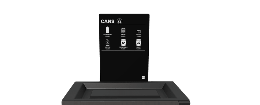 Magnuson SIGN - MAG - R Steel Signage Holder with Removable Magnetic Graphic for Valuta and Sotare Units (MAG - SIGN - MAG - R - XXX) - SchoolOutlet
