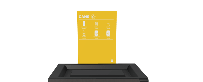 Magnuson SIGN - MAG - R Steel Signage Holder with Removable Magnetic Graphic for Valuta and Sotare Units (MAG - SIGN - MAG - R - XXX) - SchoolOutlet
