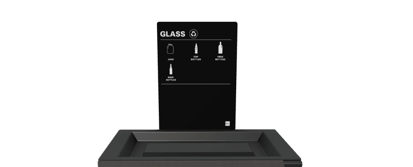 Magnuson SIGN - MAG - R Steel Signage Holder with Removable Magnetic Graphic for Valuta and Sotare Units (MAG - SIGN - MAG - R - XXX) - SchoolOutlet