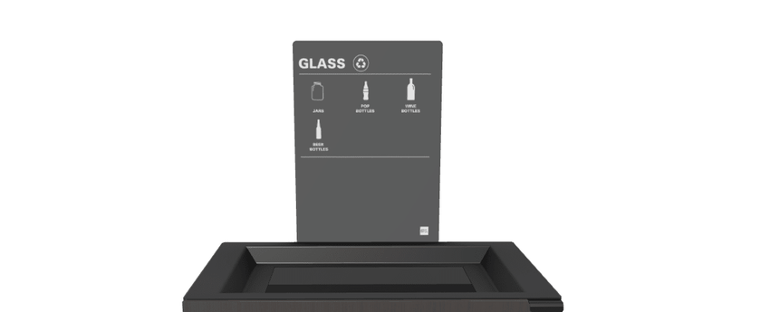 Magnuson SIGN - MAG - R Steel Signage Holder with Removable Magnetic Graphic for Valuta and Sotare Units (MAG - SIGN - MAG - R - XXX) - SchoolOutlet