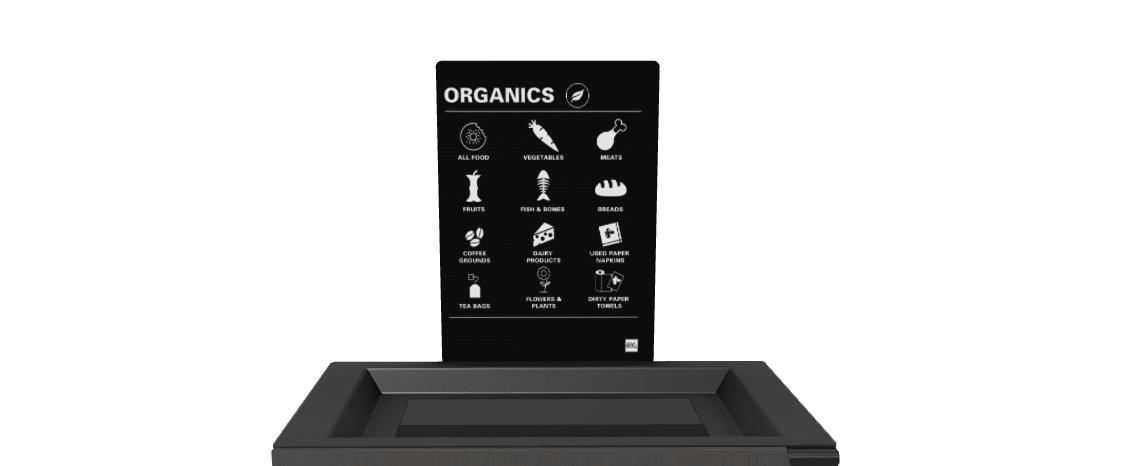 Magnuson SIGN - MAG - R Steel Signage Holder with Removable Magnetic Graphic for Valuta and Sotare Units (MAG - SIGN - MAG - R - XXX) - SchoolOutlet