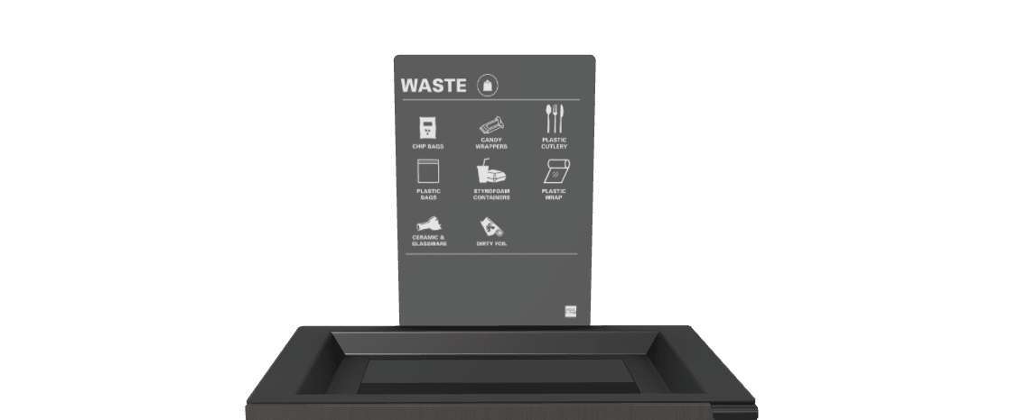 Magnuson SIGN - MAG - R Steel Signage Holder with Removable Magnetic Graphic for Valuta and Sotare Units (MAG - SIGN - MAG - R - XXX) - SchoolOutlet
